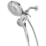Moen 26009 Engage Magnetix 2.5 GPM Handheld/Rain Shower Head 2-in-1 Combo Featuring Magnetic Docking System @ $39.95