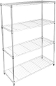 Simple Deluxe 4-Tier Heavy Duty Storage Shelving Unit  @ $45.79
