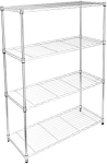 Simple Deluxe 4-Tier Heavy Duty Storage Shelving Unit  @ $45.79