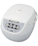 TIGER JBV-A10U 5.5-Cup (Uncooked) Micom Rice Cooker with Food Steamer Basket @ $68.99
