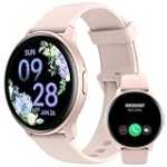 Smart Watch for Women Men Answer/Make Calls/Quick Reply, Samsung Android iPhone Compatible Fitness Tracker with 100+ Sport Modes, Heart Rate Blood Oxygen Sleep Monitor IP68 Waterproof Smartwatch