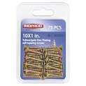INDPROD 75pcs Flat Head Phillips Wood Screws@$3.99