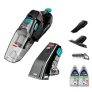 BISSELL Stain Eraser Duo, 2-in-1 Cordless Portable Deep Cleaner and Hand Vacuum with PET PRO OXY Spot & Stain Formula, 3705, Black, Large @ $69.99