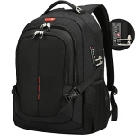 Sowaovut Travel Laptop Backpack Anti-Theft Bag with usb Charging Port and Password Lock Fit 15.6 Inch Laptops for Men Women @ $19.87