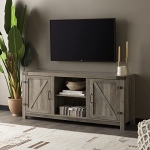 Walker Edison Georgetown Modern Farmhouse Double Barn Door TV Stand for TVs up to 65 Inches @ $95.03