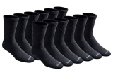 Dickies Men’s Dri-Tech Essential Moisture Control Crew Socks @ $10.42