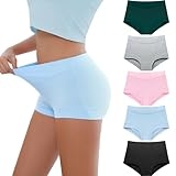 Migbean Boy Shorts Underwear for Women – Boxers for Women,womens Cotton Underwear,Boyshorts for Women,Cotton Boyshorts @ $12.99