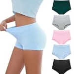 Migbean Boy Shorts Underwear for Women – Boxers for Women,womens Cotton Underwear,Boyshorts for Women,Cotton Boyshorts @ $12.99