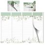 4 in 1 Magnetic Note Pad for Fridge, Totally 208 Sheets Notepads for Grocery List, Meal Planner, To-Do List, Reminders -Tear Off design Simple and convenient, Kitchen Gift for Mother, Girlfriend (Nature) @ $3.99