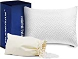Hoperay Bed Neck Pillows for Sleeping – Bedding Shredded Memory Foam Firm Pillow – Support Side Sleeper Pillow – Adjustable Loft Washable Removable with Pillowcase @ $59.99