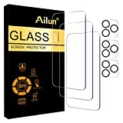 Ailun 3 Pack Screen Protector for iPhone 14 Pro Max[6.7 inch] + 3 Pack Camera Lens Protector,Sensor Protection,Dynamic Island Compatible,Case Friendly Tempered Glass Film,[9H Hardness] – HD @ $9.88