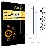 Ailun 3 Pack Screen Protector for iPhone 14 Pro Max[6.7 inch] + 3 Pack Camera Lens Protector,Sensor Protection,Dynamic Island Compatible,Case Friendly Tempered Glass Film,[9H Hardness] – HD @ $9.88