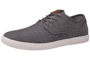 GLOBALWIN Men’s Fashion Sneakers Grey Casual Shoes for Men Size 7.5 @ $11.99