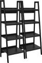 Ameriwood Home Lawrence 4 Shelf Ladder Bookcase Bundle @ $61.50