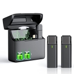 BILIYIP 2 Wireless Lavalier Microphones Compatible with iPhone iPad with 56H Charging Case @ $65