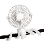 Portable Handheld Fan Powerful Small Personal Fans Rechargeable Battery Powered Desktop USB Table Fan for Traveling Hiking @ $12.00
