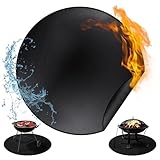 36” Fire Pit Mat, Fireproof Grill Pad for Outdoor Grill,Fireproof Mat Protect Mat for Deck,Patio,Grass @ $18.99