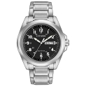 Citizen Men’s Eco-Drive Weekender Garrison Field Watch in Stainless Steel @ $147.00