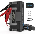 AVAPOW 6000A Car Battery Jump Starter(for All Gas or up to 12L Diesel) Powerful Car Jump Starter with Dual USB Quick Charge and DC Output @ $46.19