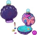 Polly Pocket Sparkle Cove Adventure Compact Playset, Underwater Lagoon with Micro Doll, Animal Friend, Accessories & Dissolvable Pearl Surprise @ $5.49