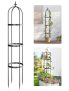 Idzo 100% Metal Obelisk Trellis for Climbing Plants Outdoor 6ft – 72in @ $19.90