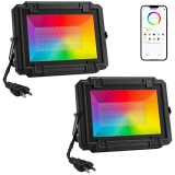 YELUFT LED RGB Flood Lights Outdoor @ $26.40