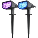 JoliBelle Solar Outdoor Spotlights IP68 Waterproof @ $11.99