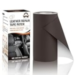 OAZ Self Adhesive Leather Repair Tape 4X63 inch, Dark Coffee Leather Repair Patch for Furniture, Leather Repair Kit for Car Seats, Couch, Sofas, Chairs @ $8.49