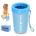 Dog Paw Cleaner for Medium Dogs (with 2 Absorbent Towels) @ $9.99