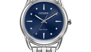 Citizen Women’s Eco-Drive Dress Classic Watch in Stainless Steel @ $124.98