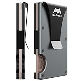 Metal-Wallet with Money-Clip, Wallet for Men Slim Minimalist, Thin Mens Wallet Slim, Tactical Wallet Aluminum, Credit Card Holder Wallet for Men Rigid @ $9.99