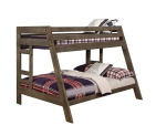 Coaster Home Furnishings Wrangle Hill Built-in Ladder Gun Smoke TWIN/FULL BUNK BED @ $423.96
