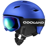 Odoland Snow Ski Helmet and Goggles Set @ $36.79