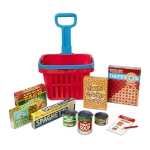 Melissa & Doug Fill and Roll Grocery Basket Play Set With Play Food Boxes and Cans (11 pcs) @ $19.97