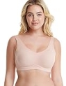 COMFELIE Wireless Bra with Support B-E Cups, Lightly Lined Zero Gravity Sculpt No Spillage Seamless T-Shirt Bra EB063 @ $20.00