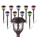 EXCMARK 10 Pack Color Changing Solar Lights Outdoor Decorative @ $18.00
