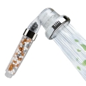 FATCAMEL 3 Settings Shower Head High Pressure Water with Filter Beads @ $6.80