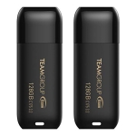 TEAMGROUP C175 128GB 2 Pack USB 3.2 Gen 1 (USB 3.1/3.0) Read 100MB/s Flash Thumb Drive @ $13.99