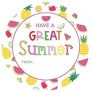 Anwyll Happy Summer Gift Stickers,60Pcs 2Inch Have A Great Summer Name Tags Stickers,Self-Adhesive Hello Summer Labels Stickers,End of School Year Stickers for Gift Envelope Card Summer Party Favors @ $3.99 ($0.07 / Count)