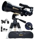 SpectrumOI Telescope for Kids, Telescope for Adults Astronomy Gifts, Telescope for Kids 8-12 – Premium Refractor Telescope 70mm Aperture with Carry Bag and Phone Holder @ $89.99
