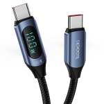 6.6FT USB C to USB C Cable Type C Fast Charge PD 5A 100W C to C Super Fast Charging with LED Display @ $5.00