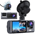 3 Channel Dash Cam Front and Rear Inside @ $39.99