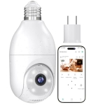 OFYOO Light Bulb Security Camera with Night Vision @ $9.00