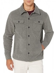 Amazon Essentials Men’s Long-Sleeve Polar Fleece Shirt Jacket @ $5.56