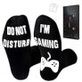 Nirohee Do Not Disturb I’m Gaming Socks,Fathers Day Dad Gifts for Men,Fathers Gifts for Dad,Gaming Socks for Teen Boys,Him,Dad @ $4.19