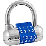 Master Lock 1523D Set Your Own Combination Padlock (Color May Vary) @ $5.34