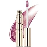 FOCALLURE High Shine Glitter Lip Gloss,Hydrates and Soothes Lips for a Gorgeous,Delivers a Non-sticky Glossy finish,Long-lasting Shine & Fuller-looking Lip Makeup,PK03 ENVY SHADOW @ $4.97