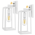 CINOTON 2Pack Dusk to Dawn Outdoor Wall Sconce @ $41.99