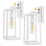 CINOTON 2Pack Dusk to Dawn Outdoor Wall Sconce @ $41.99