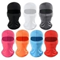 7 Pcs Balaclava Ski Mask for Women Men Full Face Mask Shiesty Mask UV Protection Sun Hood for Motorcycle Running Riding Multicolor